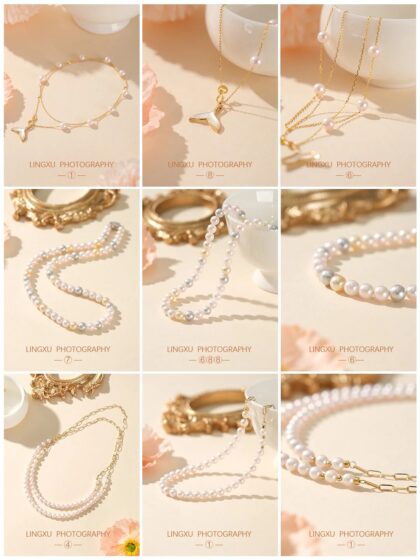 Jewelry Photography | Explore the Agile Halo of Pearls