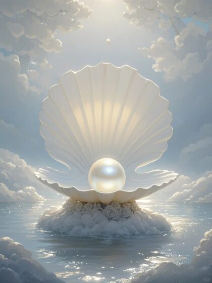 The Pearl Goddess of Atlantis and her moonlight treasure | Moonstone