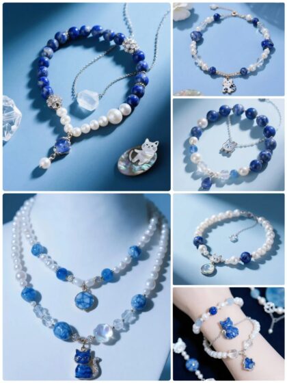 Wear the moonlit waves on oneself