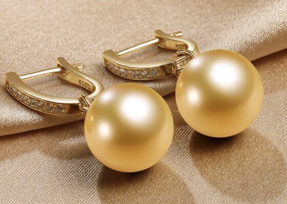 Pearl earrings, retro fashion, women's pearl earrings, earrings