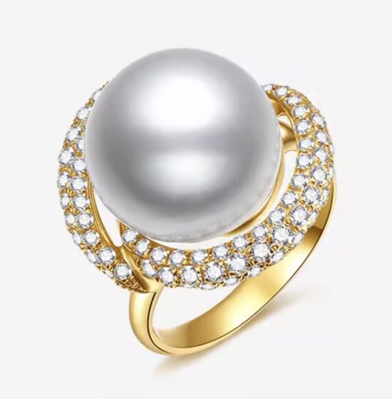 Wholesale of Freshwater Pearl Rings in Stock