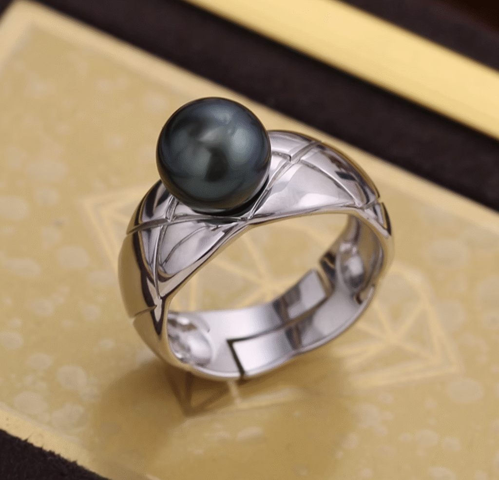 S925 Silver Pearl Ring Jewelry in Stock