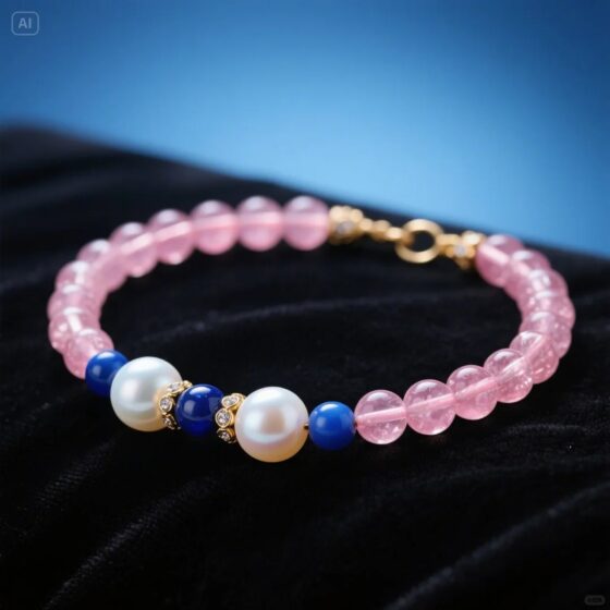 A splendid dream on my wrist, encountering gentle hues