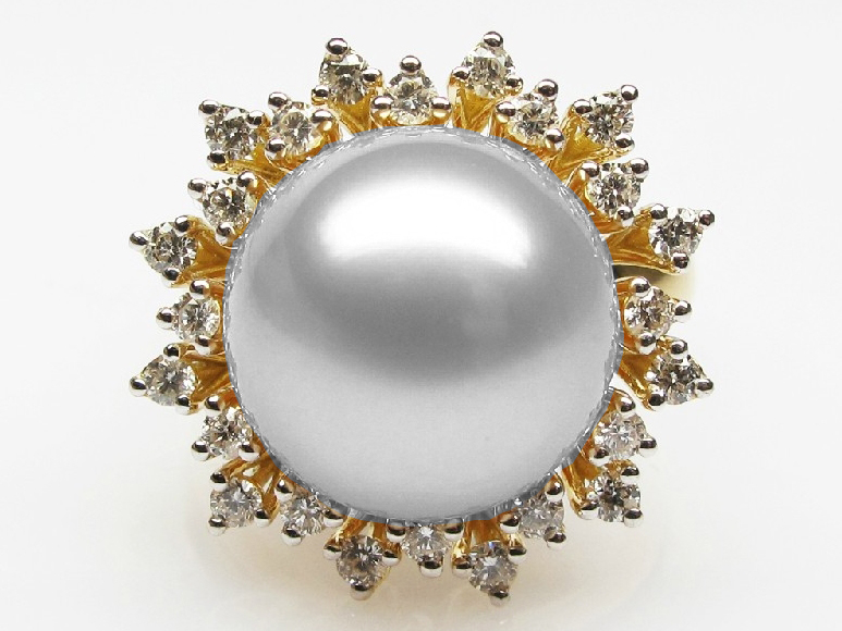 Pearl ring jewelry spot wholesale